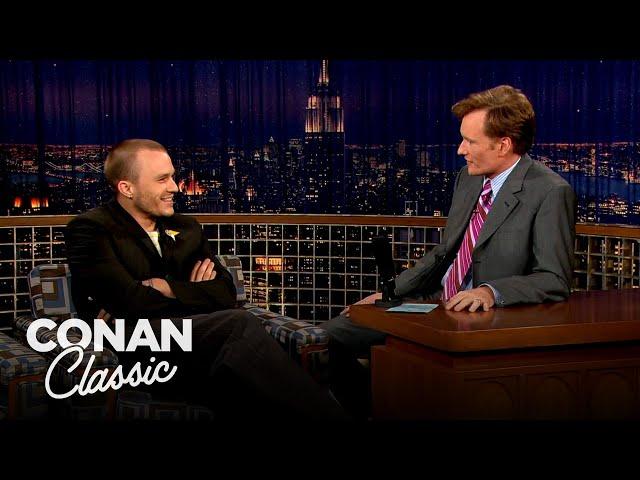 Heath Ledger Shows Off His Didgeridoo Skills | Late Night with Conan O’Brien