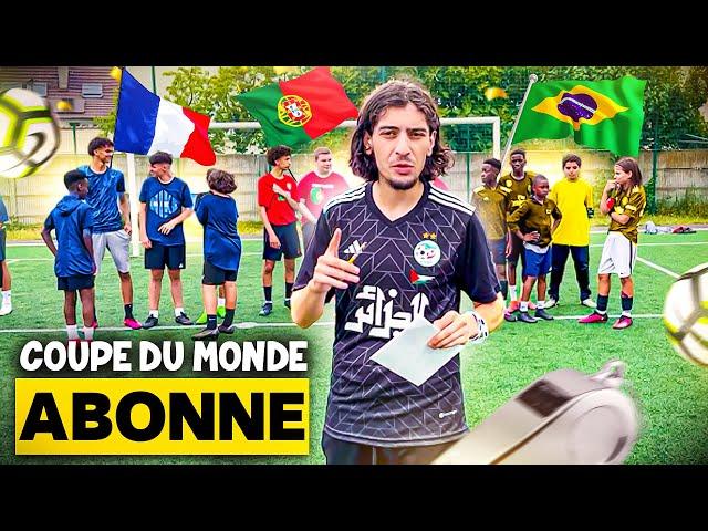 J'ORGANISE LE PLUS GROS TOURNOI ABONNÉS ! (Coupe du monde football)