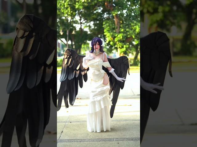 rate my albedo cosplay from 1-10 ️ #anime #cosplay