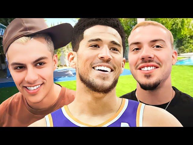 Devin Booker & Adapt SURPRISE The FaZe House..