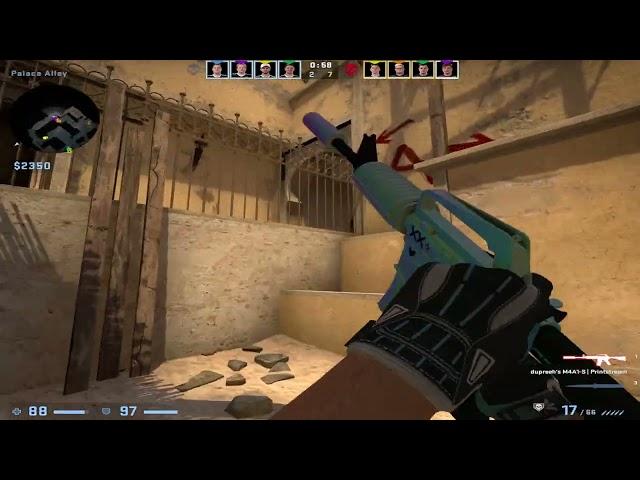 CSGO POV NAVI s1mple (34/16) vs Vitality (mirage) @ PGL Major Antwerp 2022 Europe RMR A