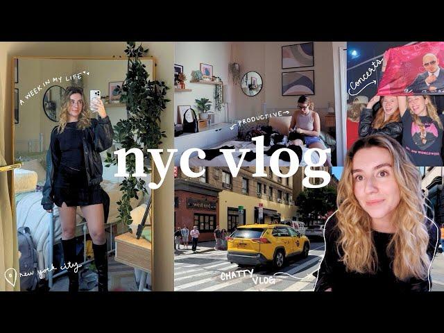 a few days in my life in new york city *fun nights out and chatty days in*