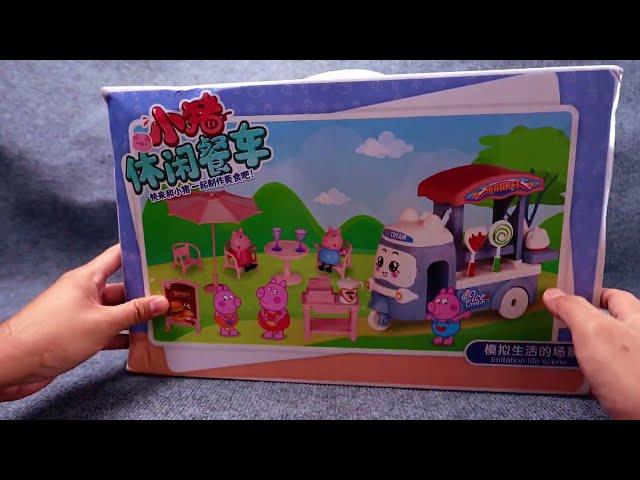 4 Minutes Satisfying with Unboxing Peppa Pig and Refreshment Shop Toys ASMR | Review Toys