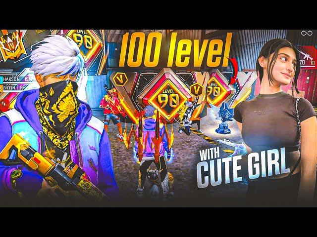 Noob Prank With Rich Girl  लड़की ने Dikhaya Attitude  साथमे V badge Youtuber  Garena free fire