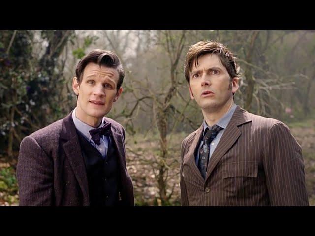 Eleventh Doctor Meets The Tenth Doctor | The Day of the Doctor | Doctor Who