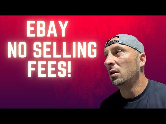 eBay SHOCKS Sellers With ZERO Fees Announcement