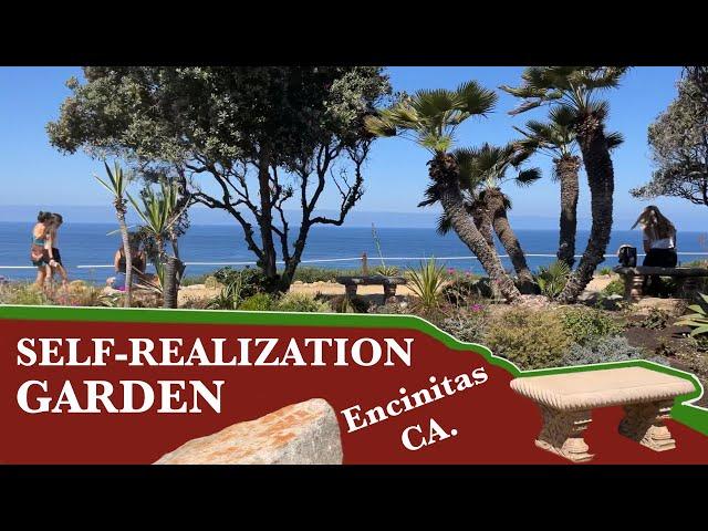 Virtual Walk at the Self-Realization Garden: Encinitas, California with Relaxing Music