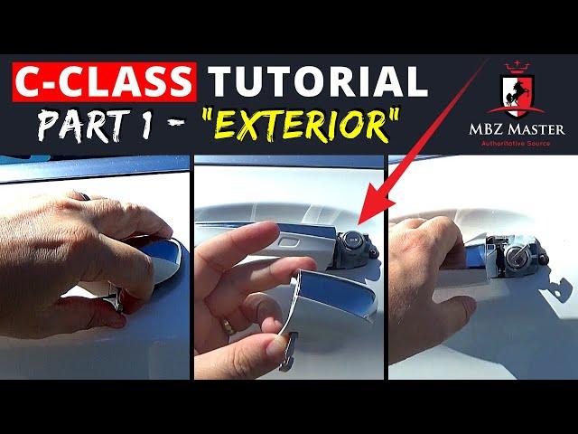 C-Class Tutorial Exclusive | Part 1 - EXTERIOR Operations | 2015-2020 Mercedes Video Owner's Manual