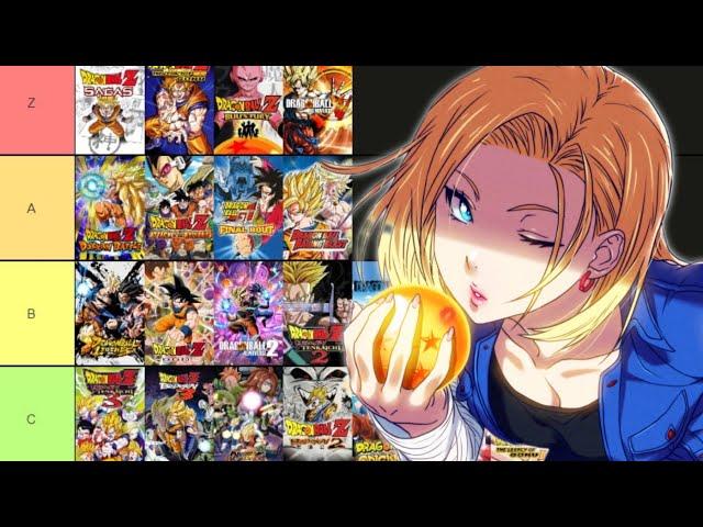 Ranking Dragon Ball Z Video Games (Tier Style!)