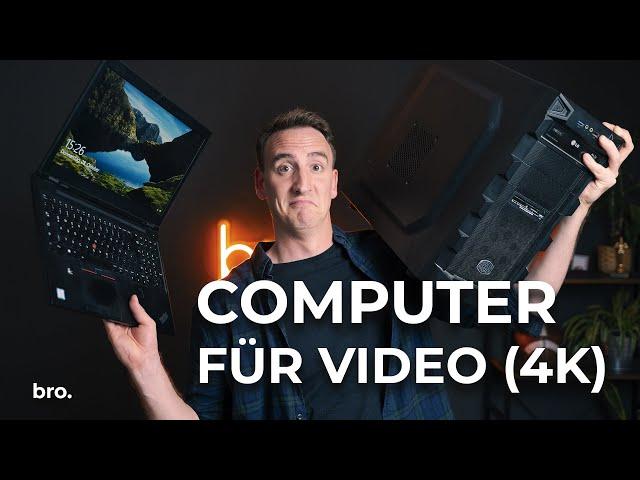 Computer für die Videobearbeitung - Der perfekte Videoschnitt-PC | Der Broduction Videografie Kurs