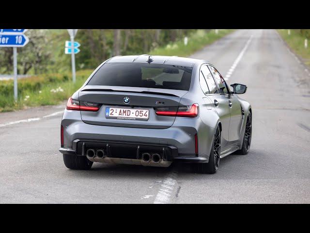 BMW M3 G80 - Accelerations & Powerslide !