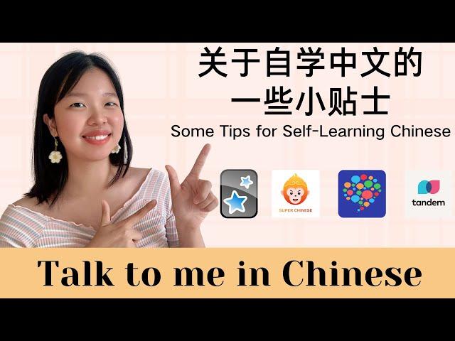 【Talk to me in Chinese】关于自学中文的一些小贴士 Some Tips for Self-Learning Chinese｜Listen Practice｜HSK4｜Eng Sub