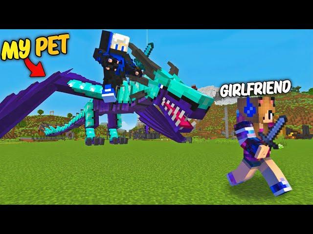 Why I Tamed This IMMORTAL Dragon To Kill My Girlfriend in Minecraft...