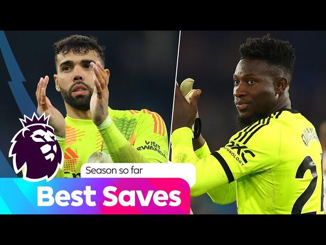 Best Saves of the Season So Far! | #PREMIERLEAGUE 2024/25