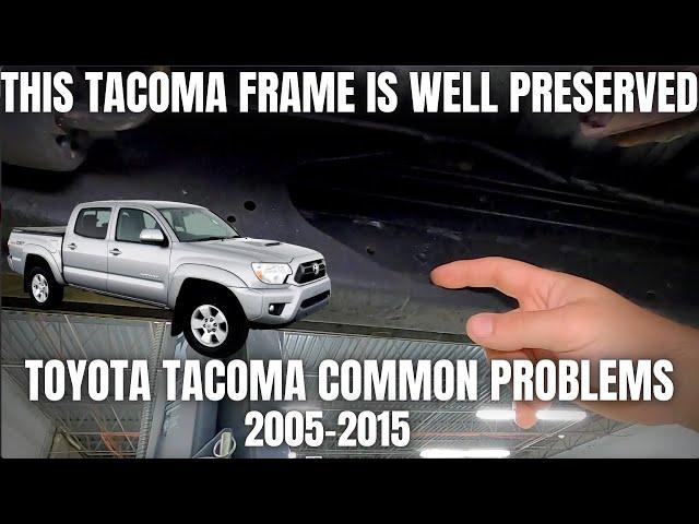 This Tacoma Frame is Well Preserved | Toyota Tacoma Common Problems 2005-2015