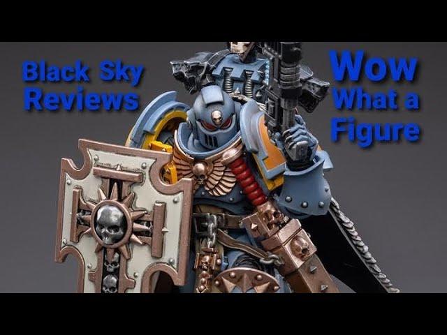 Joytoy Warhammer 40k Primaris Marine Space Wolves Bladeguard Veteran 1:18 Scale Action Figure Review