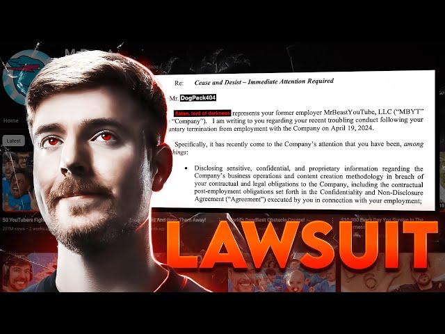 MrBeast Is Suing People Now.. IT'S BAD