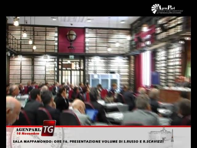 TG 16 NOVEMBRE, EDIZIONE MATTINA - AgenParl