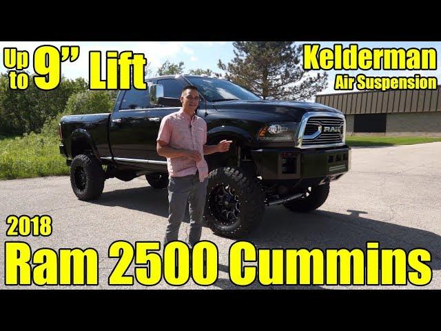 Lifted 2018 Ram 2500 Limited with Kelderman Air Suspension! Full walkaround and review!