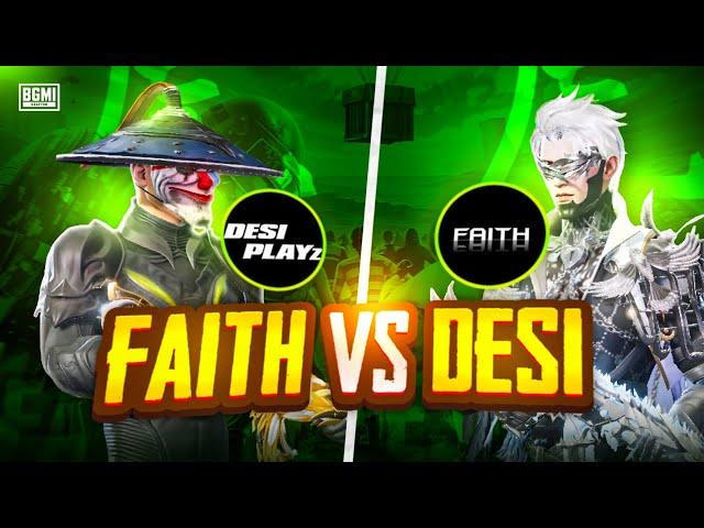 Desi Playz Vs Faith PlayzZz 1v1 TDM | BGMI 1v1 TDM