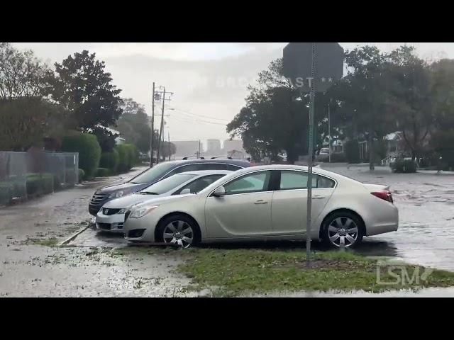 9-16-2024 Carolina Beach, NC Significant flash flooding drone and ground