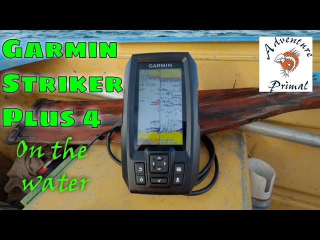 Garmin Strike Plus 4 on the water