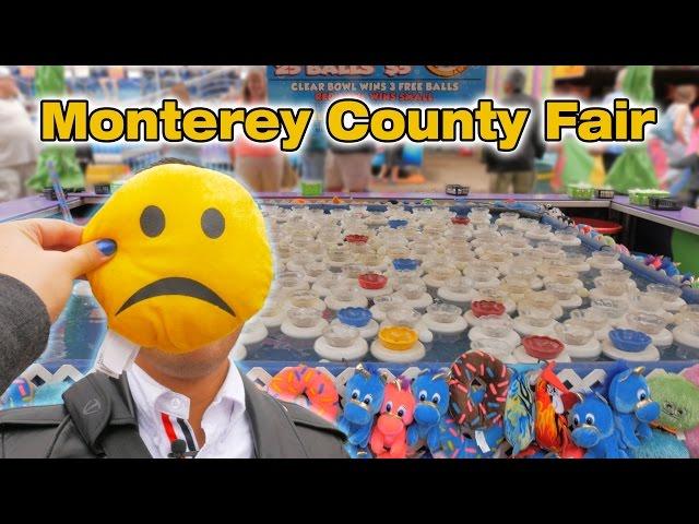 Carnival games at the Monterey County Fair! | The Crane Couple