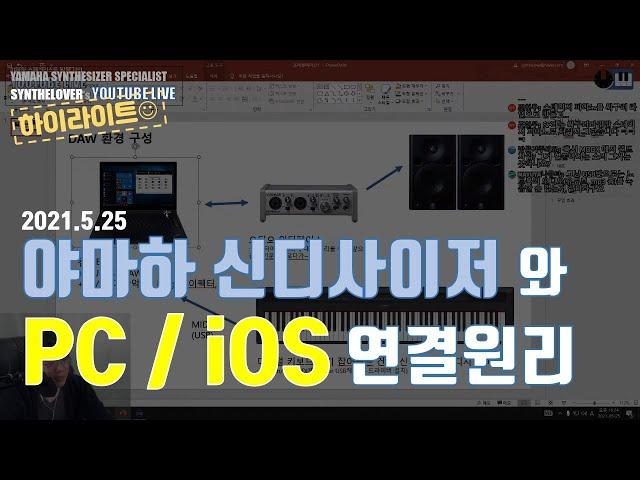 [LIVE요약보기] 5/25 야마하 신디사이저와 PC/iOS 연결원리