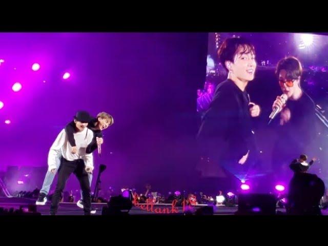 190519 (Anpanman(Suga Twerk) + So What (TaeJin piggyback ) BTS 'Speak Yourself Tour' Metlife Day 2