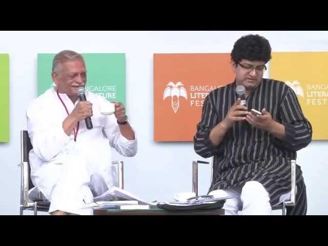 #BlrLitFest -2013 | Gulzar and Prasoon Joshi: Aao Phir Nazm Kahein