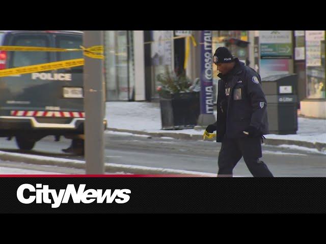 One man is dead following early morning stabbing on St. Clair West