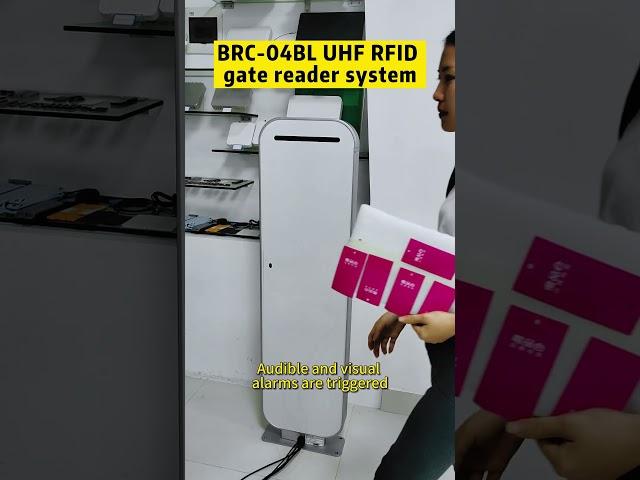 BRC 04BL anti-theft UHF RFID gate reader for clothing store,shopping center.