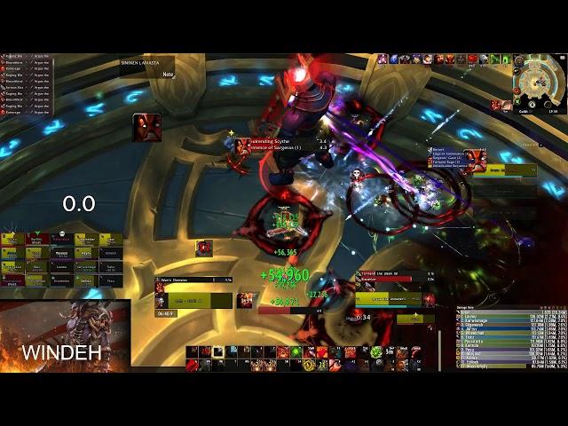 Memento vs Mythic Argus the Unmaker (Fury warrior pov)