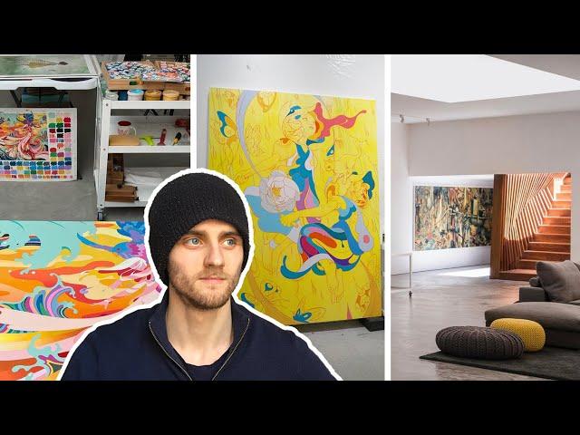 How James Jean Built The Ultimate Painting Studio