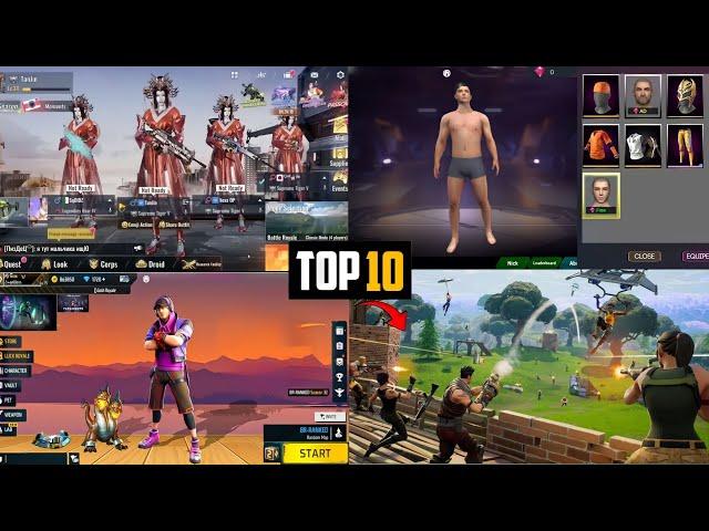 Top 10 Battle Royale Games Like Freefire & Pubg