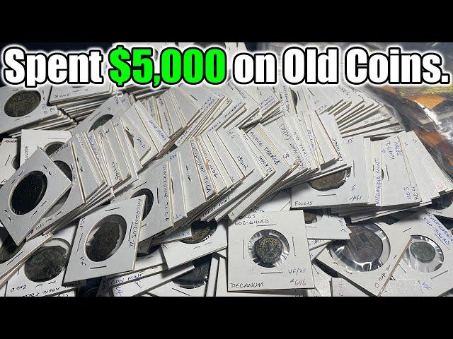 I Spent $5,000 On These Ancient Coins: Behind The Scenes of a Small-Size Coin Collector's Operation