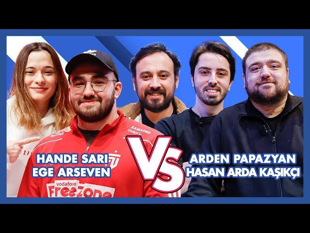 FUTBOL OYUNLARI ÖZEL: @HTalksYoutube, @ardenpapazyan VS @EgeArseven, @handesarri