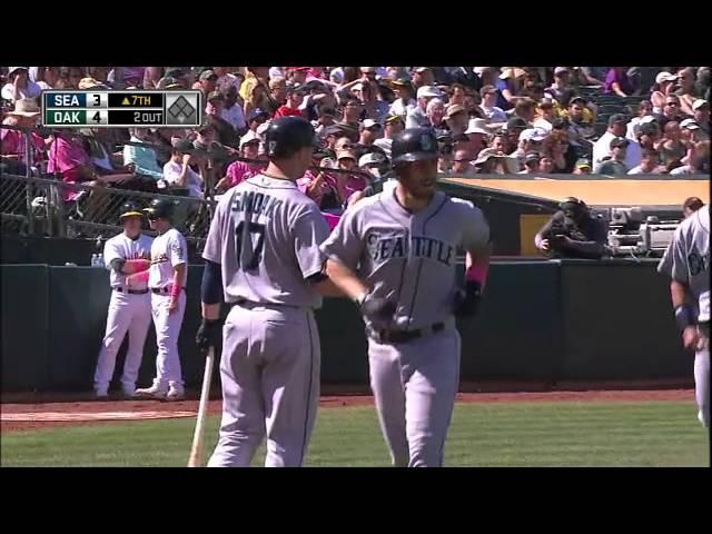 2011/09/04 Ackley's two-run blast