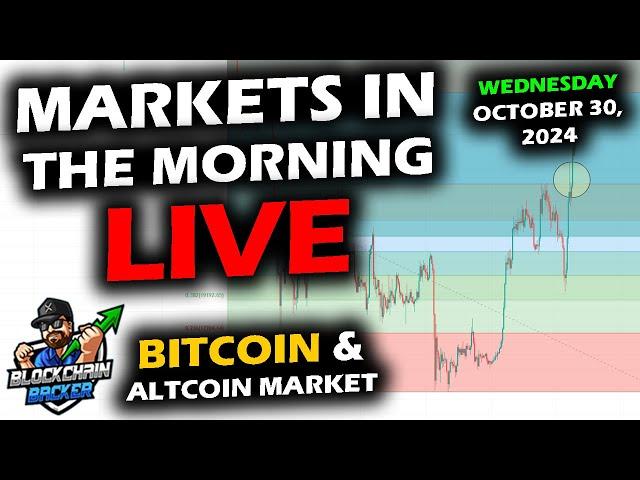 MARKETS in the MORNING, 10/30/2024, Bitcoin $71,800, DXY 104, Gold $2,781