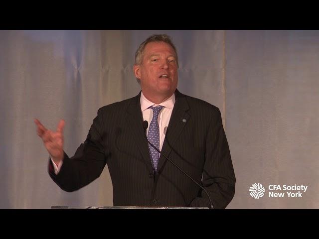 CEO of CFA Institute, praising CFANY's global AOS leadership at 80th Anniversary Dinner (excerpt)