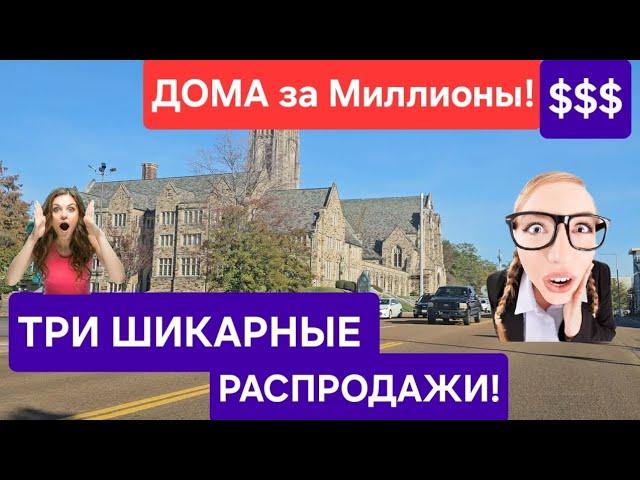 ТРИ ШИКАРНЫЕ РАСПРОДАЖИ КОТОРЫЕ МЫ ПОСЕТИЛИ В 2024 ГОДУ! ТРИ ДОМA ЗА МИЛЛИОНЫ ДОЛЛАРОВ!