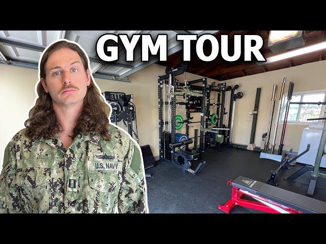 Navy Veteran Builds DREAM Home Gym! | Full Tour | Illuminati Iron