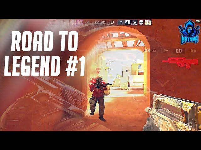 STANDOFF 2 - FULL RANKED MATCH GAMEPLAY - ROAD TO LEGEND #1 - KatanaHSM