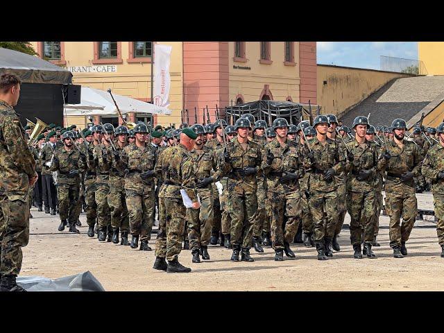 Übungsausmarsch Großer Zapfenstreich - Wachbataillon + Musikkorps der Bundeswehr - Ehrenbreitstein