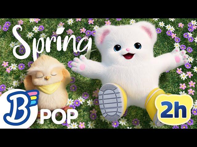  (NEW!) 2 HOURS of Spring Songs Compilation | Badanamu Nursery Rhymes, ABC Songs, Kids Songs