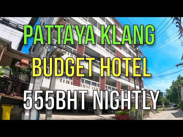 FANTASTIC VALUE CENTRAL PATTAYA BUDGET HOTEL NEAR 2ND ROAD REVIEW - The Garden Place 555BHT NIGHTLY