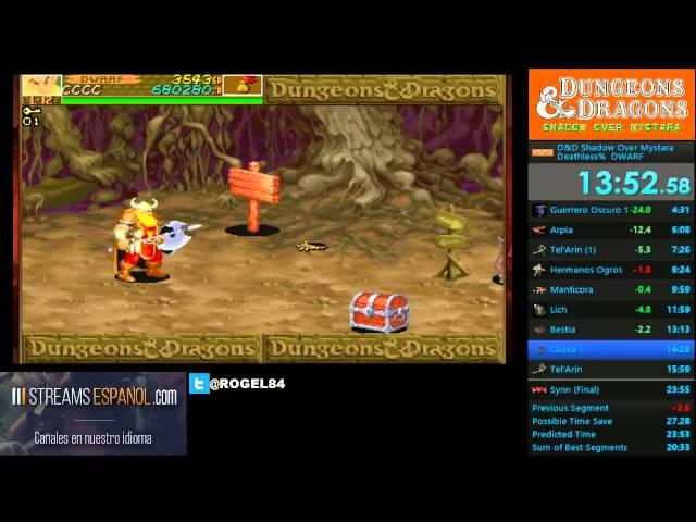 D&D Shadow Over Mystara Dwarf Any% ( ͡ ͡° ͜ ʖ ͡ ͡°)