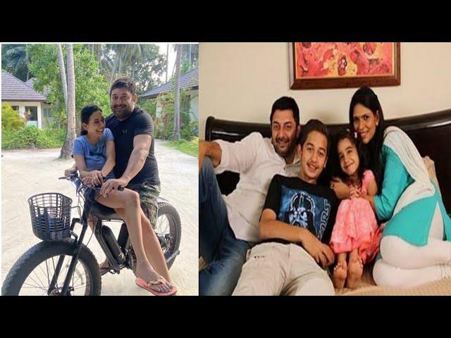 Actor Arvind Swamy Family Photos With 2 Wifes, Son, Daughter, and Father | Aravind Swamy