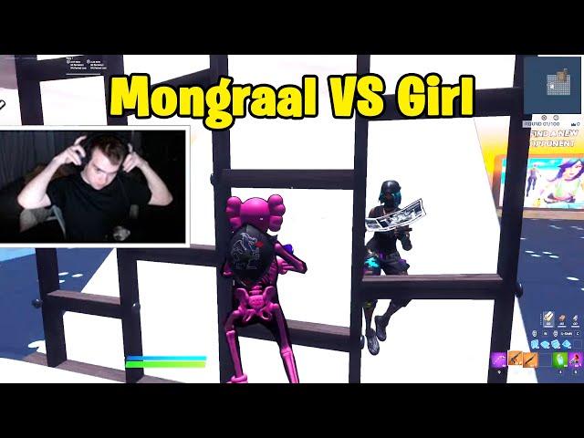 Mongraal VS Gamer Girl 1v1 Buildfights!