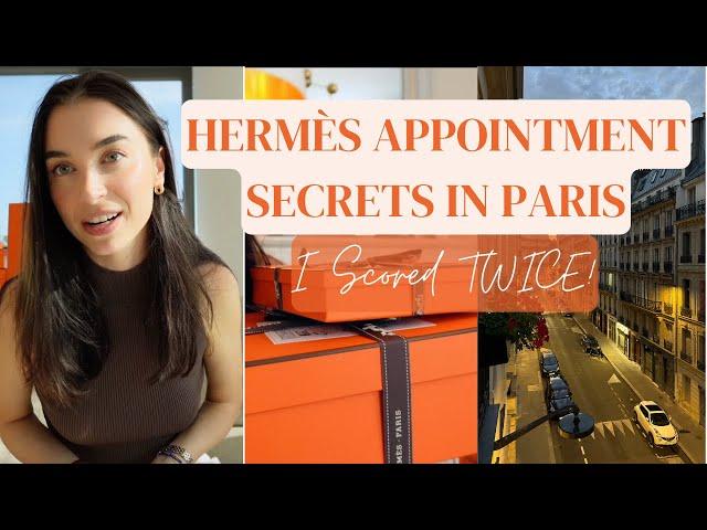 Paris Hermès Bag Lottery & Unboxing: My Journey to Scoring TWO Appointments | Tips & Insider Secrets